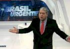 Datena cobra Bolsonaro ao vivo no Brasil Urgente: 'Reconhecer a derrota'