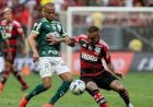 Flamengo cresce no segundo tempo, empata com o Palmeiras e assume a vice-liderança do Brasileirão