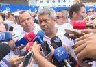 Na Lavagem do Bonfim, governador da Bahia anuncia caravana de apoio aos municípios em situação de emergência