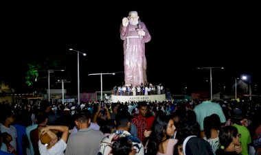 Mais de 20 mil pessoas participam da inauguração do Santuário Frei Damião
