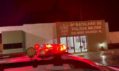 Homem é preso após ameaçar companheira e quebrar vários móveis no Distrito de Barragem Leste