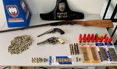 Santa Brigida - Homem foi preso após atirar na companheira e confrontar com a policia