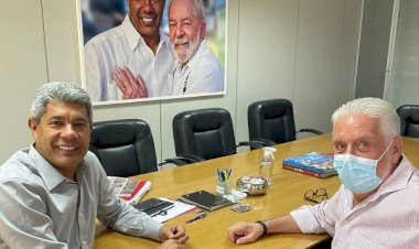 A uma semana da posse, Wagner e Jerônimo se reúnem