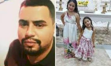 Pai mata filhas de 4 e 8 anos a facadas e depois coloca fogo no carro onde elas estavam, diz polícia