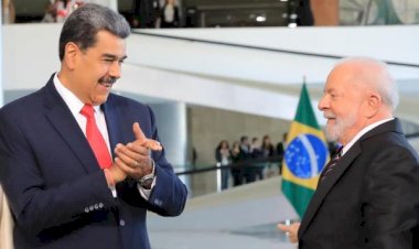 Presidente da Venezuela comemora encontro com Lula: ‘Transcendental’
