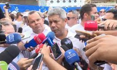 Na Lavagem do Bonfim, governador da Bahia anuncia caravana de apoio aos municípios em situação de emergência