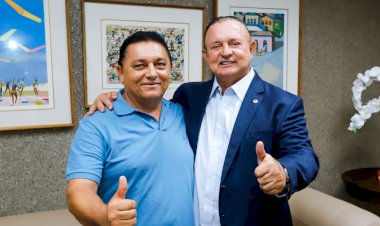 Neguinho de Joao Galego recebe apoio do presidente da assembleia legislativa da Bahia
