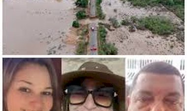 Vítimas de acidente com veículo arrastado por enxurrada em Sergipe são da mesma família