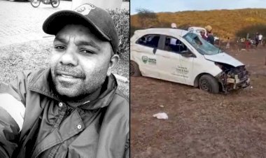 Motorista de ambulância morre após capotar  o veiculo em Santa Brígida