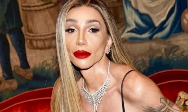 Maya Massafera mostra ossos retirados do rosto após nova cirurgia