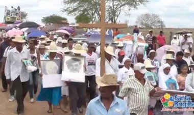 Caminhada em Memoria do Conselheiro Pedro Batista em Santa Brigida Bahia.