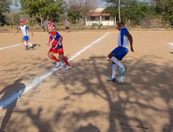 Começou o Campeonato de Futebol Society da Associação dos Veteranos de Santa Brigida