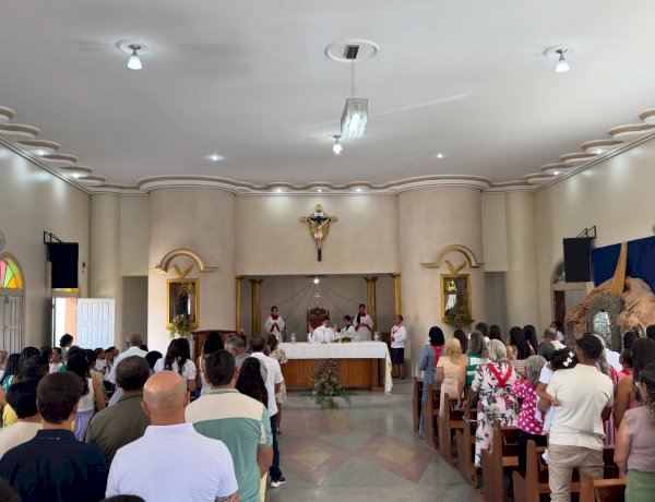 Festa natalina em Santa Brigida Bahia