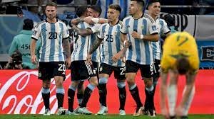 Argentina vence a Austrália e se classifica para as quartas