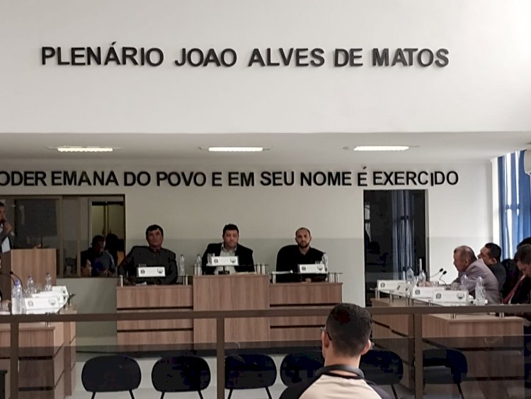 Santa Brigida - Presidente da Camará de vereadores realizou a primeira sessão de 2023