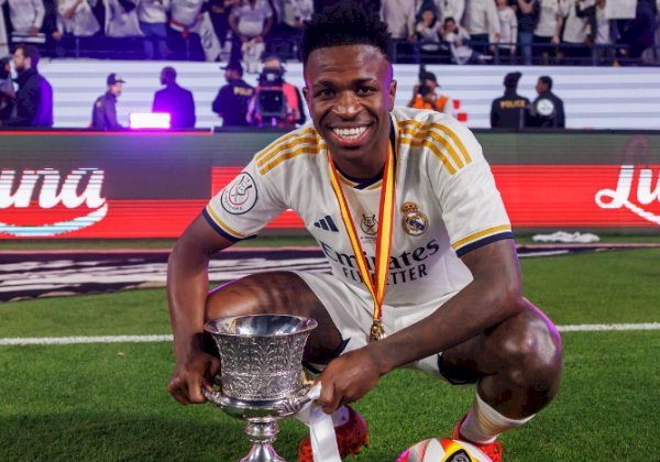 Vini Jr. se consagra como segundo maior artilheiro brasileiro da história do Real Madrid