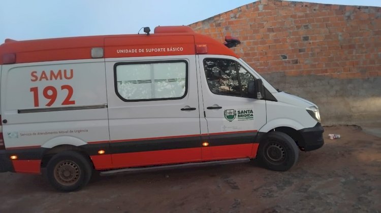 Acidente no Riacho Fundo zona rural de Santa Brigida