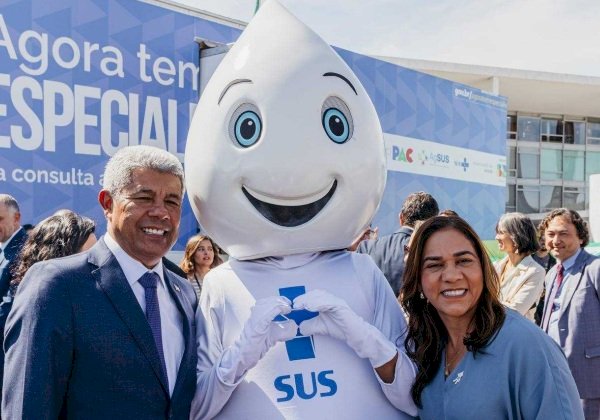 Em Brasília, Jerônimo Rodrigues participa do lançamento do programa Agora Tem Especialistas