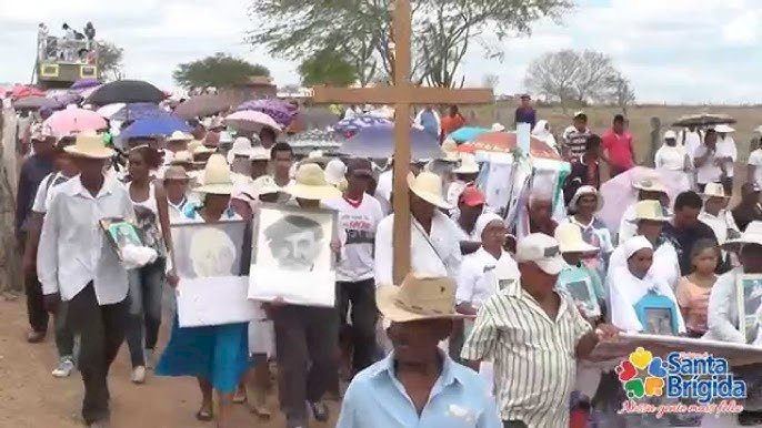 Caminhada em Memoria do Conselheiro Pedro Batista em Santa Brigida Bahia.